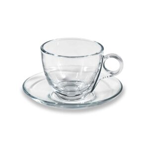 Tazza cappuccino in vetro Mod. Guadalupe