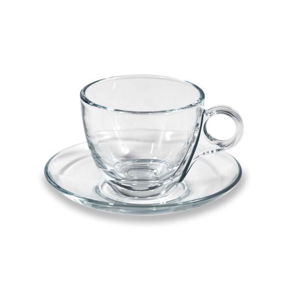 Tazza cappuccino in vetro Mod. Guadalupe