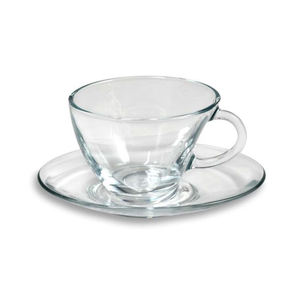 Tazza cappuccino in vetro Mod. Honduras